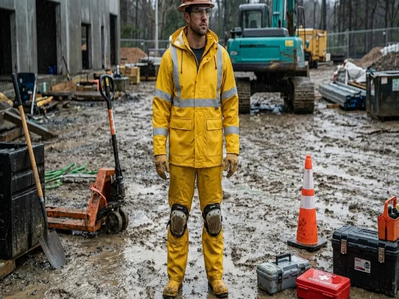 لباس کار زرد رنگ