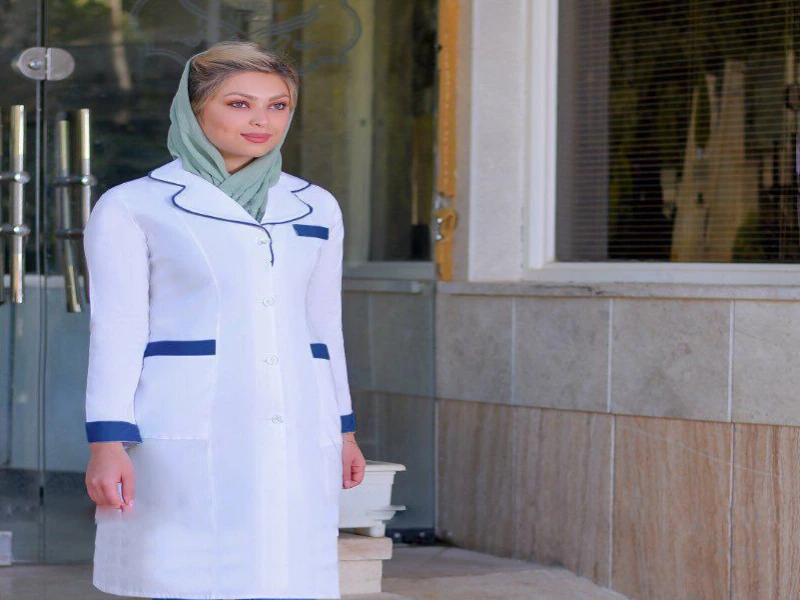 روپوش پزشکی زنانه مدل هدیه