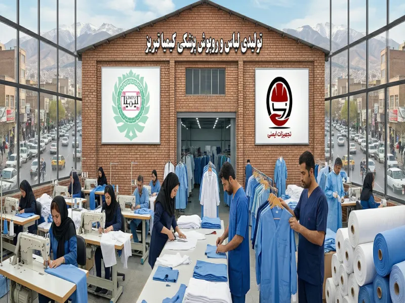 تولیدی لباس و روپوش پزشکی در تبریز
