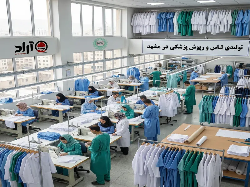 تولیدی لباس و روپوش پزشکی در مشهد