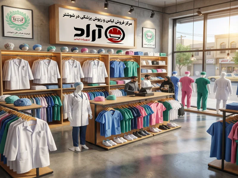 مرکز فروش لباس و روپوش پزشکی در شوشتر